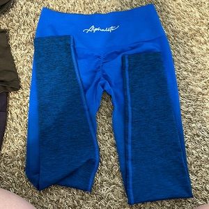 Alphalete amplify blue ombré size M